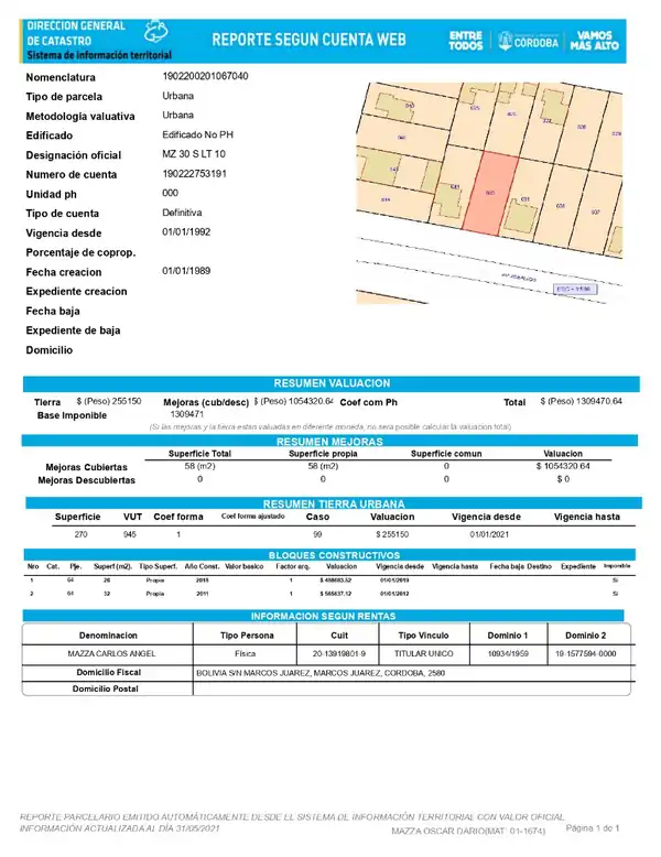 Foto de Inmueble Marcos Juares